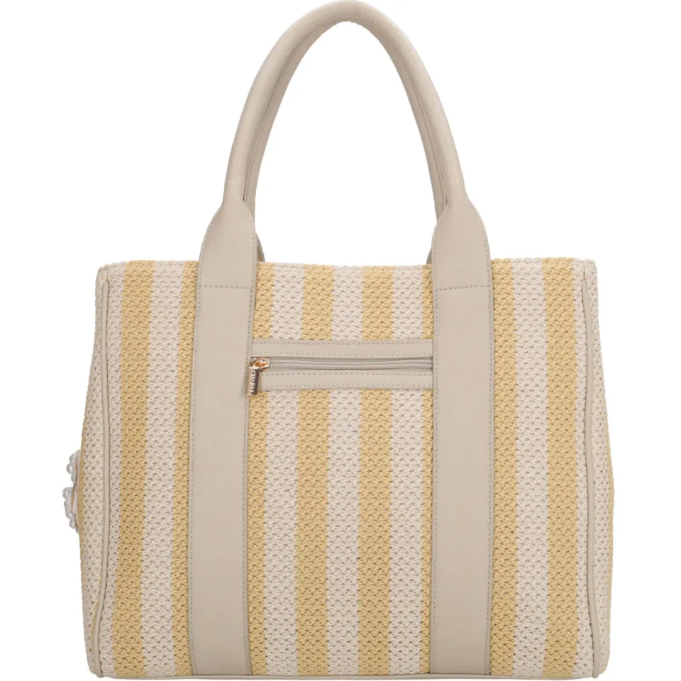 Charm London Capri shopper geel, foto 3