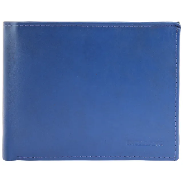 Excellanc heren portemonnee Leer Blauw, foto 2