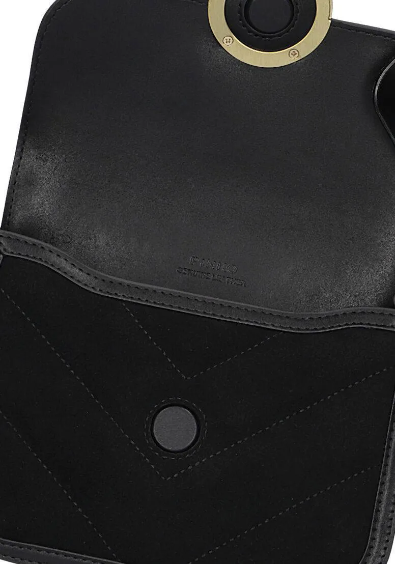 Pinko Love Box Baf schoudertas zwart, foto 4