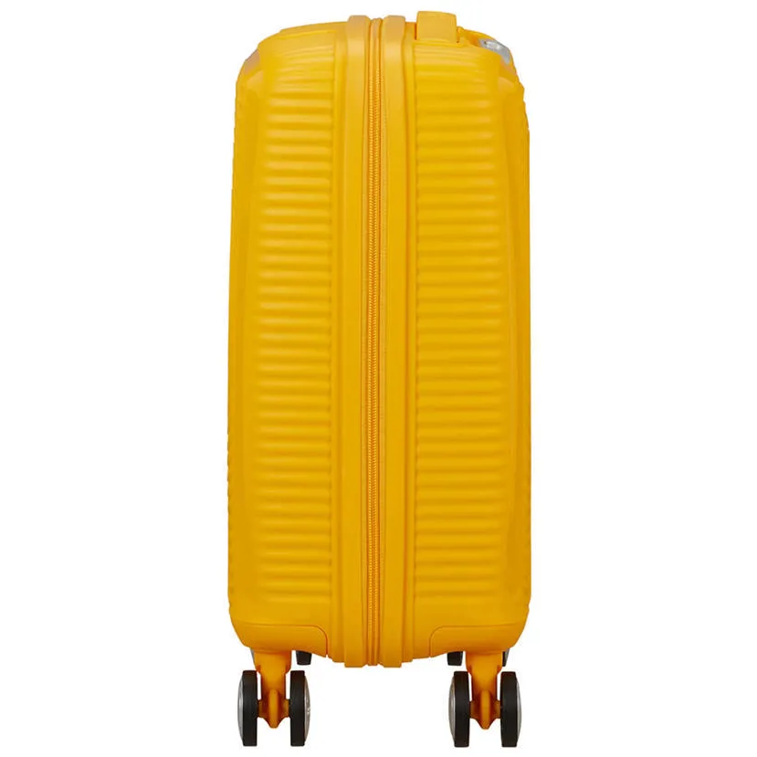 American Tourister Soundbox Mini koffer geel, foto 4