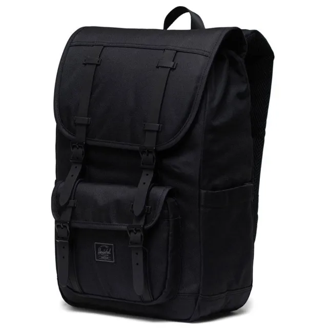 Herschel Little America Mid dagrugzak zwart