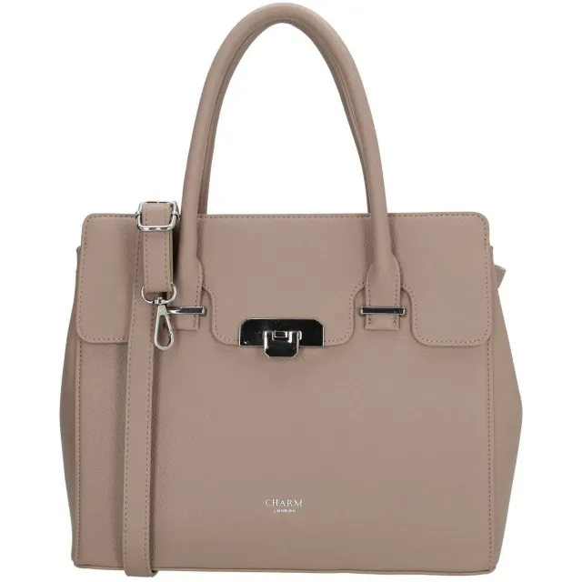 Charm London Soho handtas taupe
