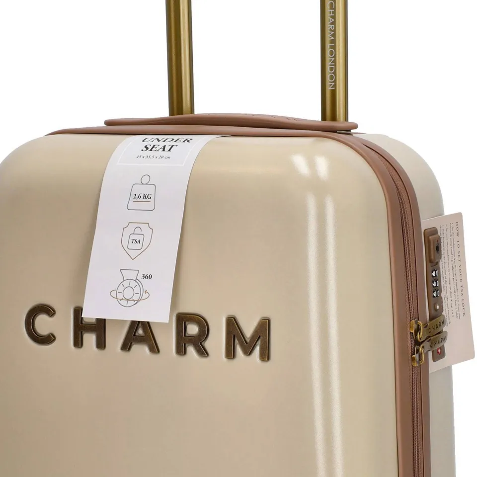 Charm London Capetown underseater koffer beige, foto 6