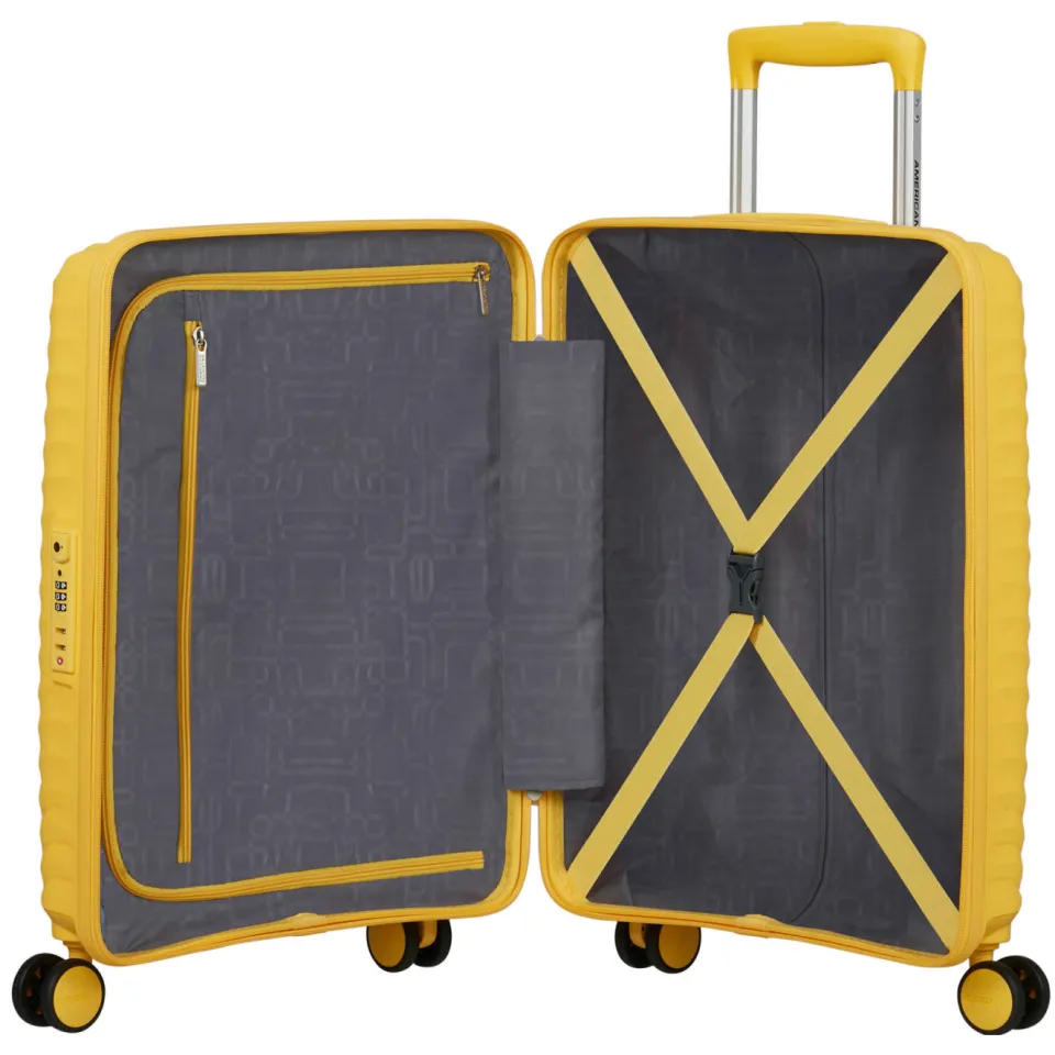American Tourister Diablast koffer 55 cm geel, foto 5