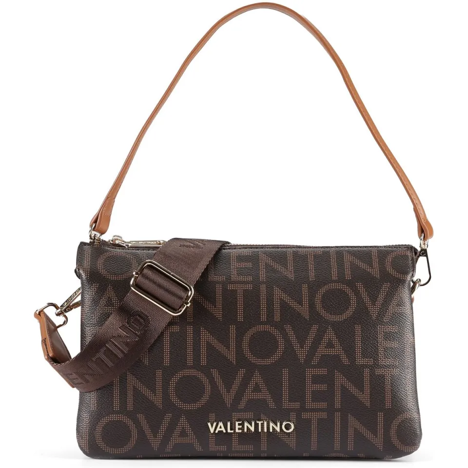 Valentino Bags Regina schoudertas met logoprint donkerbruin bruin, foto 3