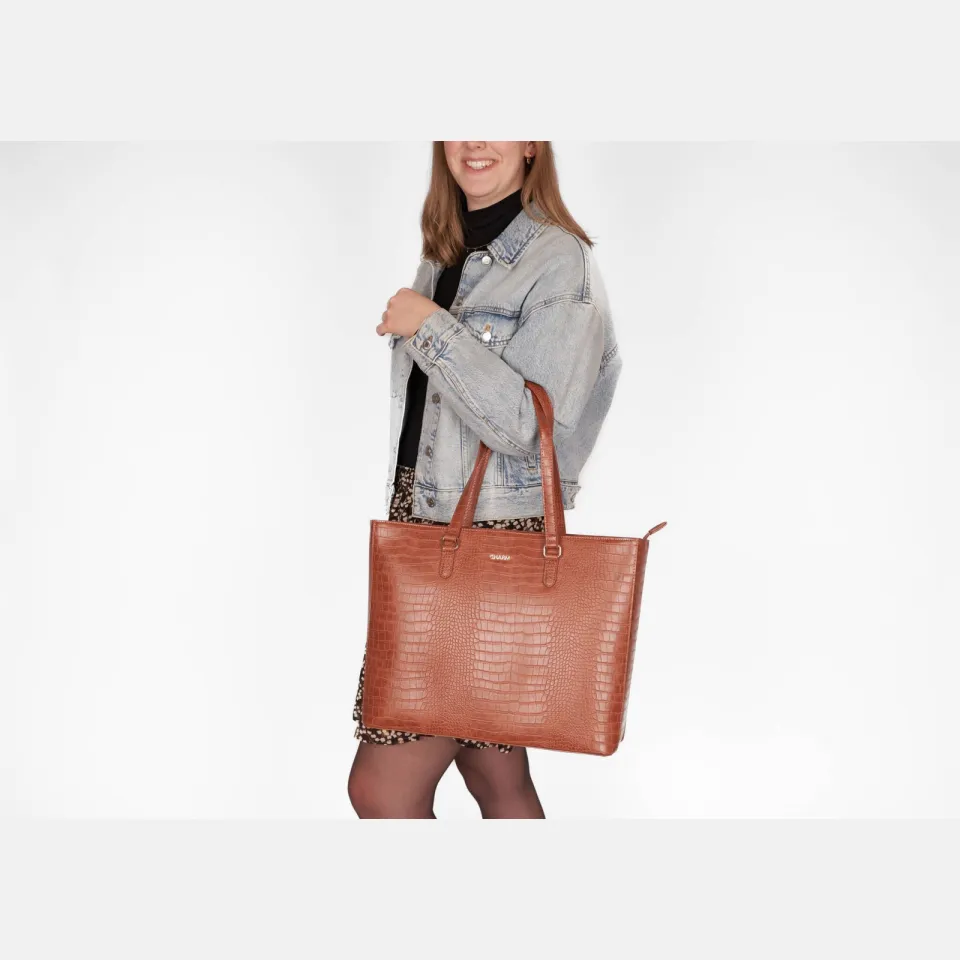 Charm London Midwood shopper cognac, foto 5