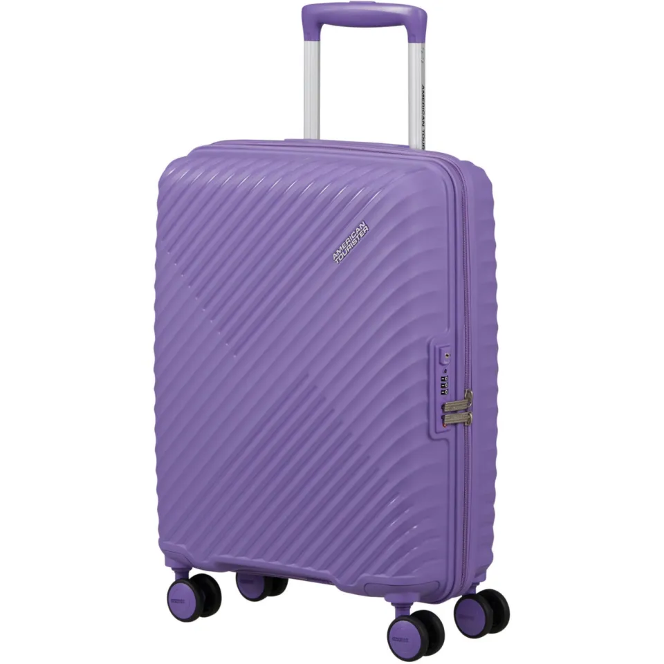 American Tourister Diablast handbagage trolley 55 cm paars, foto 2