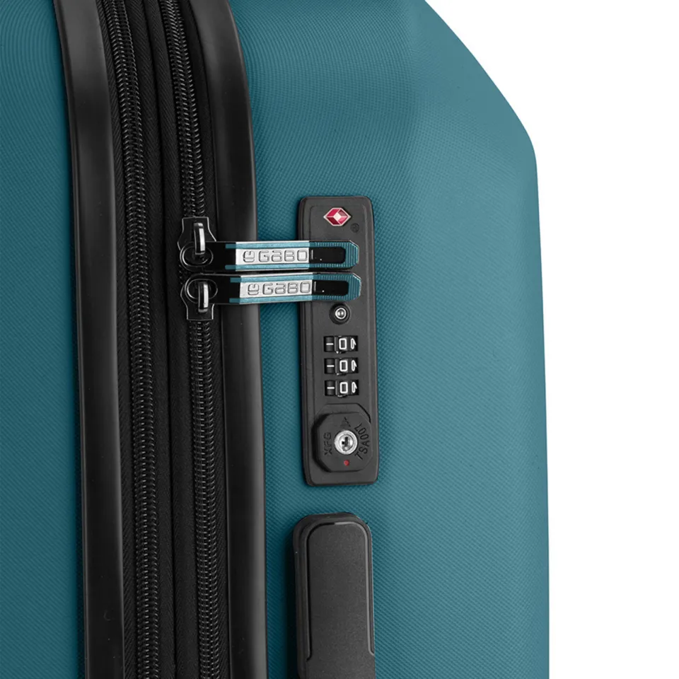 Gabol Pacific Handbagage Spinner koffer turquoise, foto 6