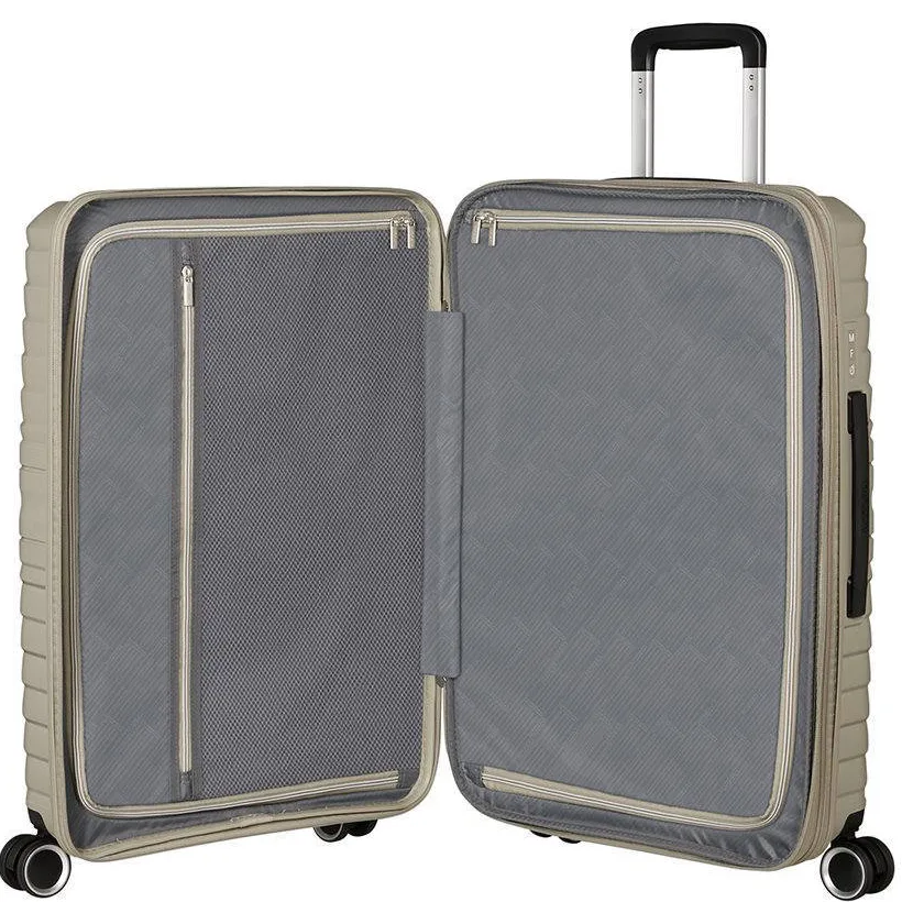 American Tourister Flytwist 67 trolley zand, foto 5