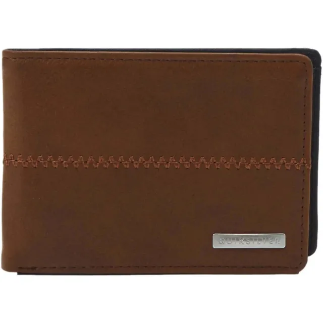 Quiksilver Stitchy 3 portemonnee bruin