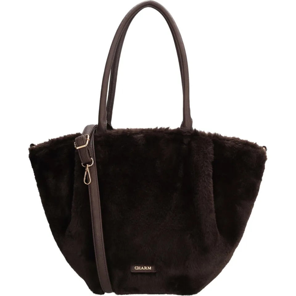 Charm London Dubai Deluxe shopper donkerbruin, foto 2