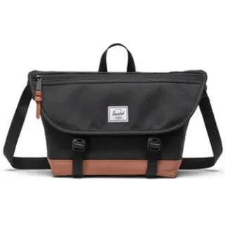 Herschel Cove Small Messenger schoudertas zwart/saddle brown