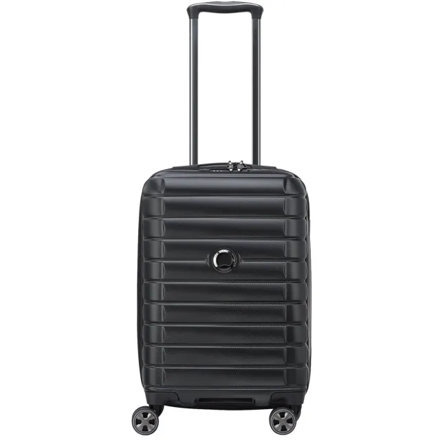 Delsey trolley Shadow 5.0 55 cm. Expandable zwart