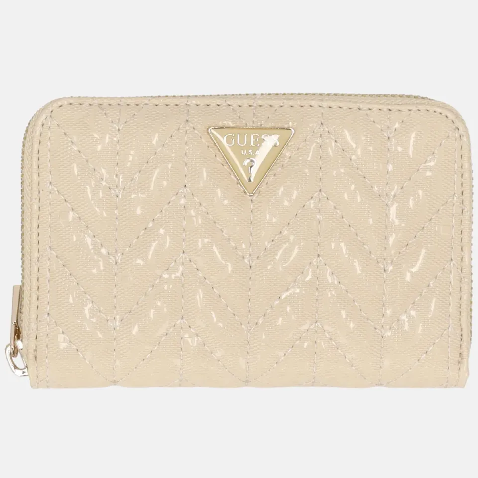 Guess Stacey portemonnee light beige