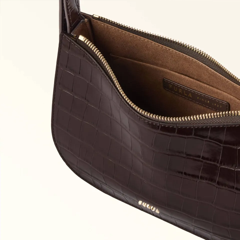Furla Sara schoudertas donkerbruin, foto 4