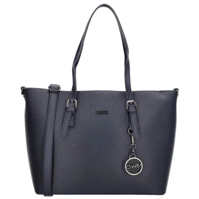 Charm London Birmingham schoudertas blauw