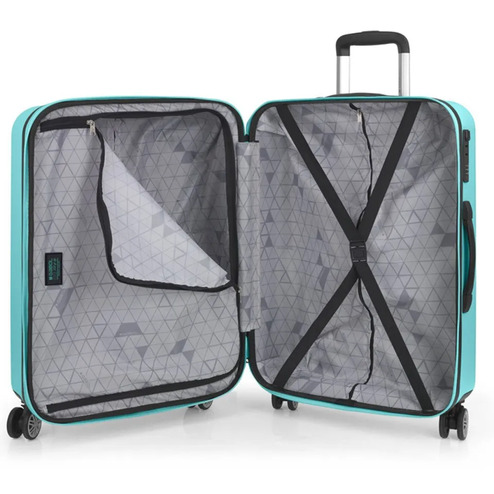 Gabol Future Plus 66 koffer turquoise, foto 4