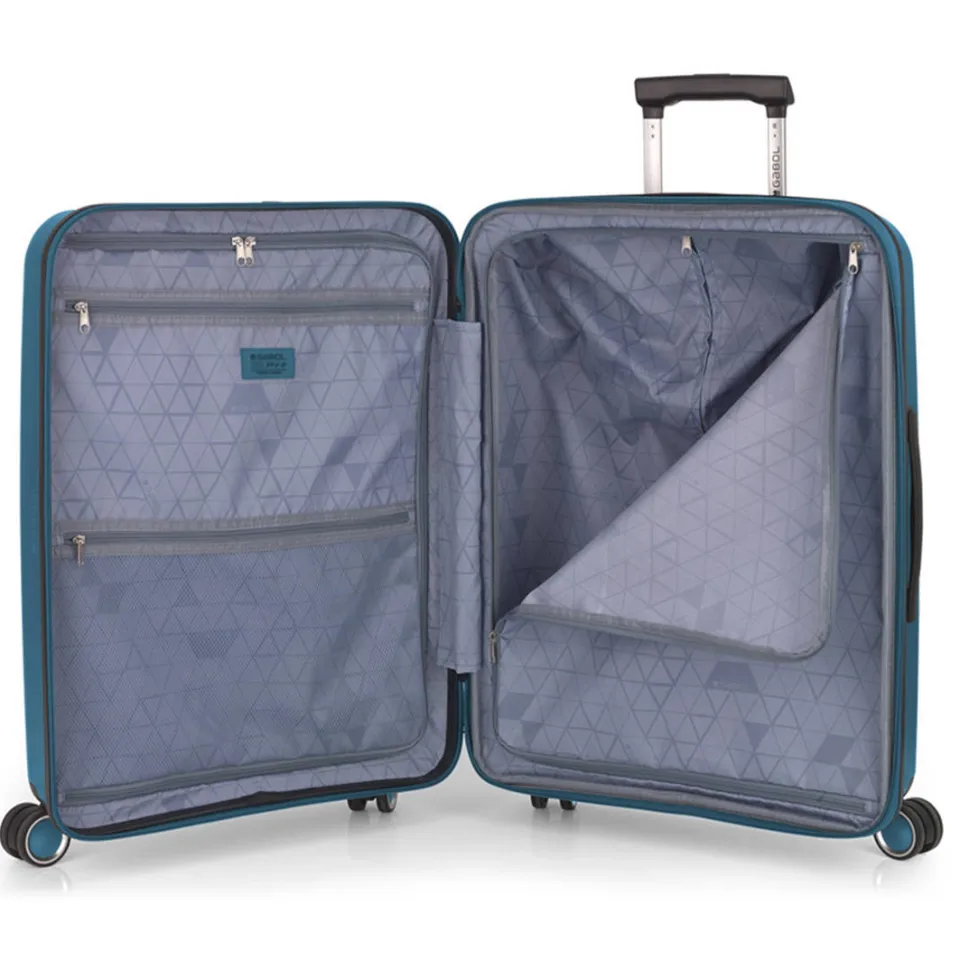 Gabol Brooklyn trolley 65 cm blauw, foto 3