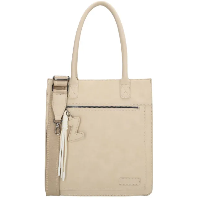 Zebra Trends Rosalyn shopper beige