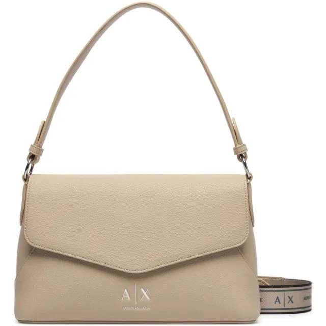 Armani Exchange Tas Armani Exchange Shoulder Bag Beige