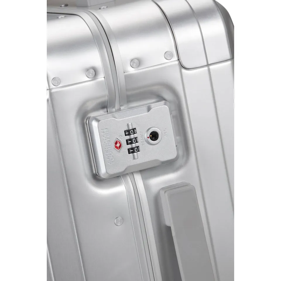 American Tourister Soundbox Alu Spinner 55 zilverkleurig, foto 6