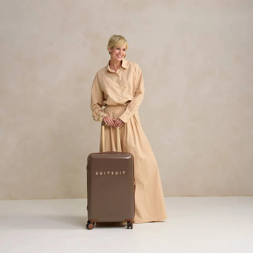 SUITSUIT Fab Seventies reiskoffer 66 cm cocoa brown, foto 2