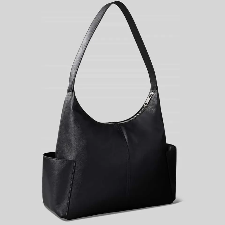 Calvin Klein Handtas met ritssluiting en zijzakken zwart, foto 3