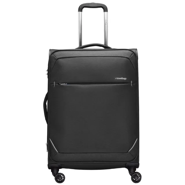Travelbags The Base Soft trolley 68 cm zwart