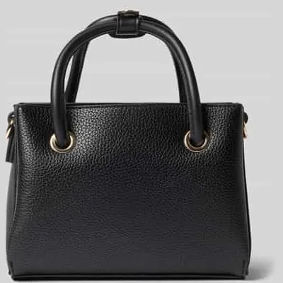 Valentino Schoudertas in leerlook model 'ALEXIA' zwart croco, foto 3