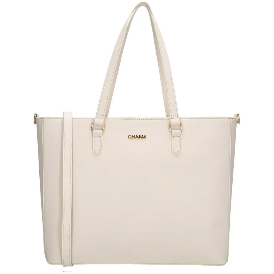 Charm London Birmingham shopper ecru