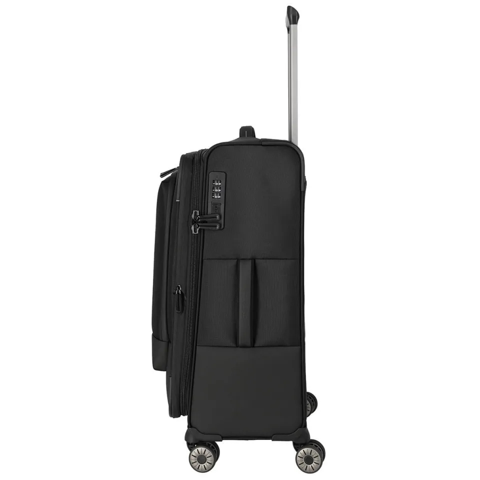 Travelite Crosslite 5.0 trolley zwart, foto 3
