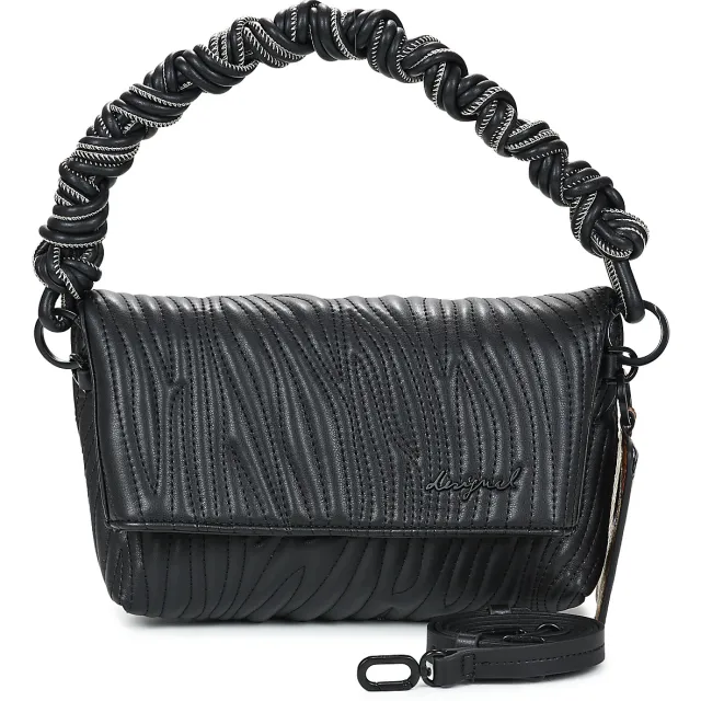 Desigual Schoudertas Desigual BAG HELIUM TROKEL Zwart