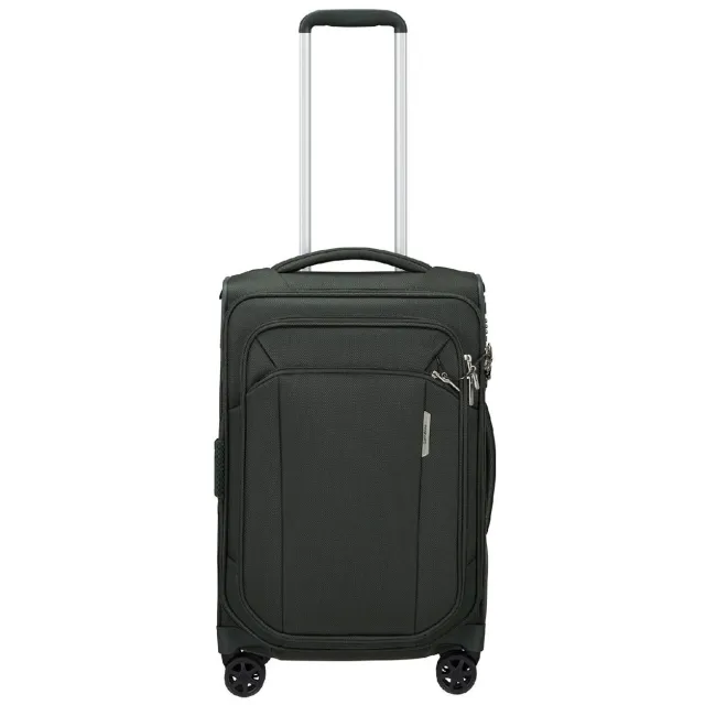 Samsonite Respark 55 trolley donkergroen