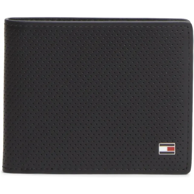 Tommy Hilfiger Th Element Mini Cc Wallet portemonnee zwart