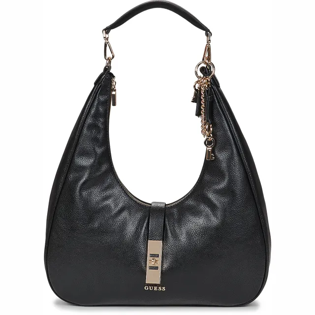 Guess Brooke hobo schoudertas zwart