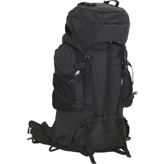 vidaXL Wandelrugzak 80 L oxford stof zwart