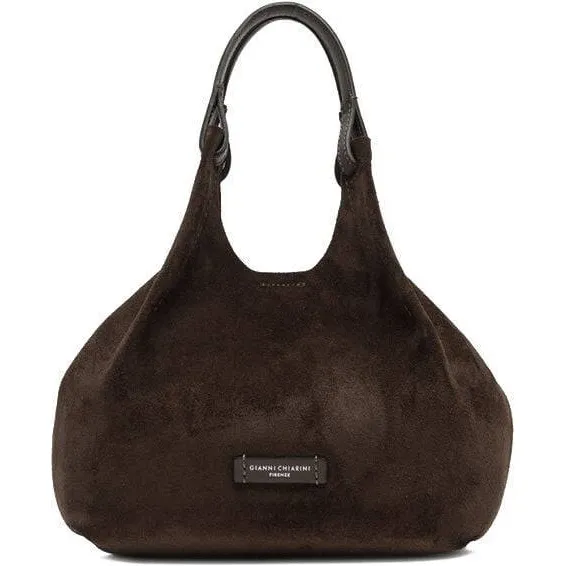 Gianni Chiarini Dua Bs 9799 schoudertas bruin