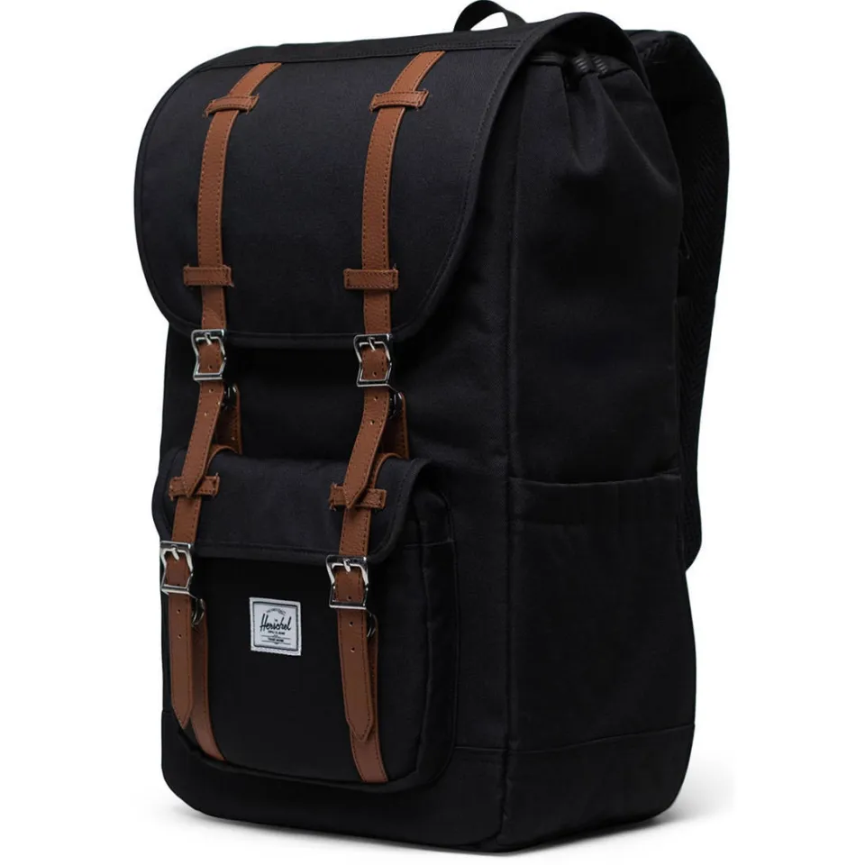 Herschel Little America rugzak met gespen zwart, foto 4