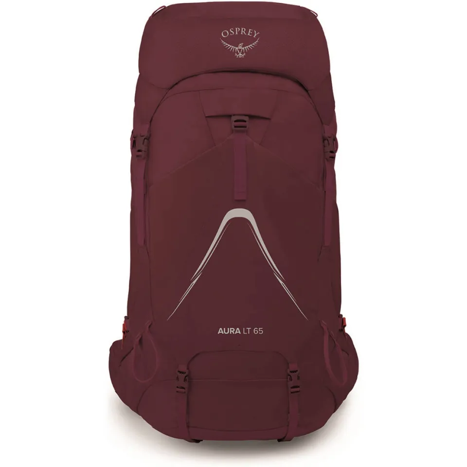 Osprey Aura AG LT 65 trekkingrugzak donkerrood, foto 3