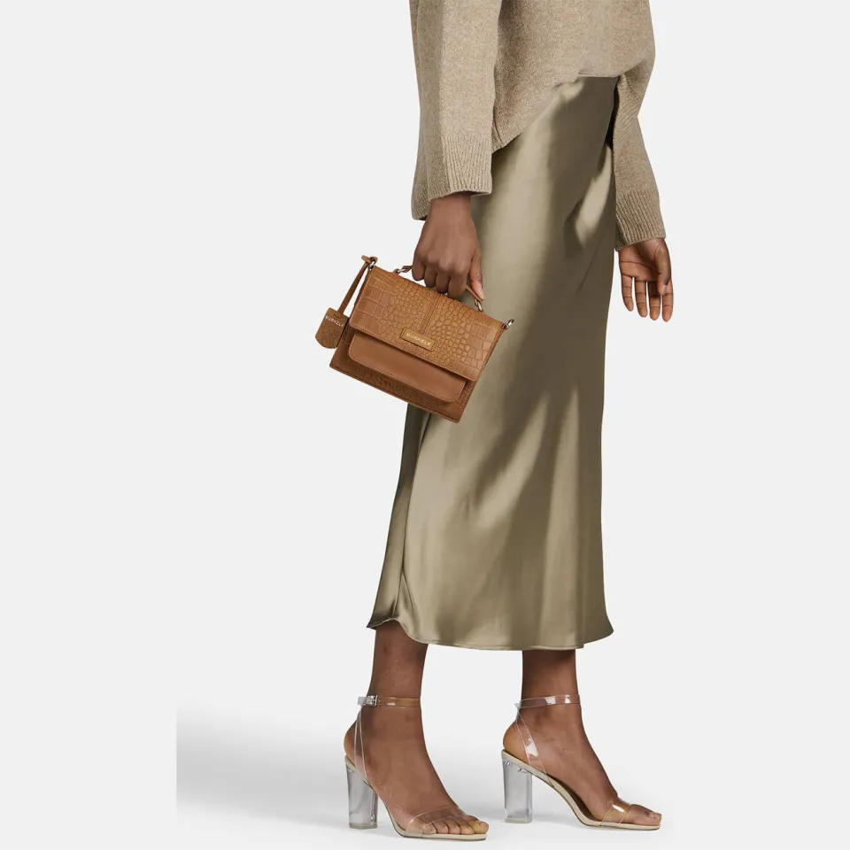Burkely Cool Colbie crossbody tas cognac, foto 5