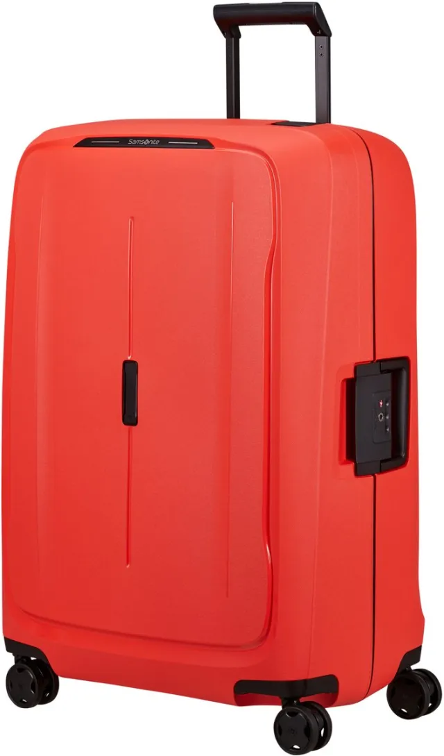 Samsonite koffer - Essens lichtgewicht spinner L 75 x 52 x 33 cm - Tsa slot - 111 l - lava