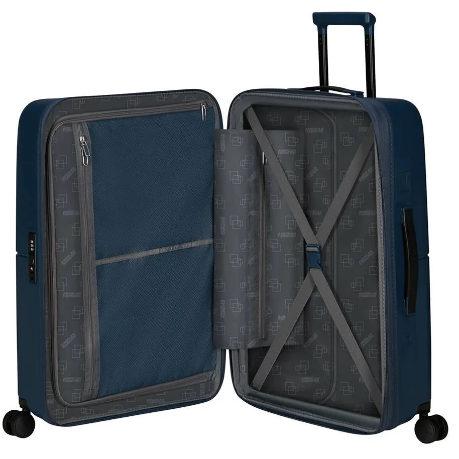 American Tourister DashPop spinner koffer donkerblauw blauw, foto 3
