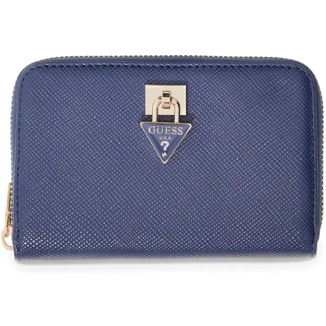 Guess Patsie portemonnee donkerblauw