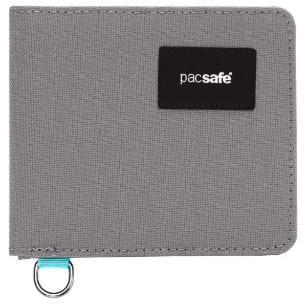 Pacsafe RFIDsafe Bifold Wallet - Portemonnee maat 9 x 10,5 x 1 cm, stone