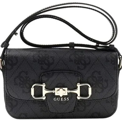 Guess Schoudertas Kolenlogo Zwart