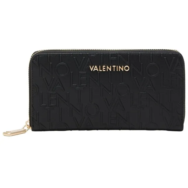 Valentino Bags Donna ritsportemonnee zwart multicolour