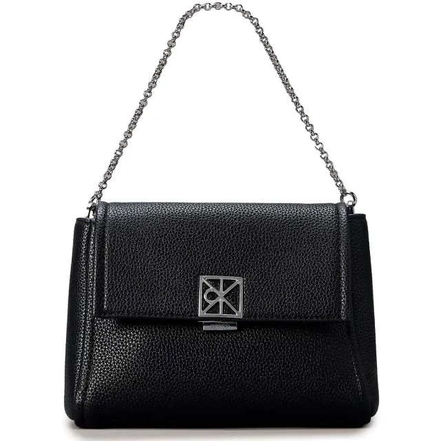 Calvin Klein Emblem crossbodytas zwart
