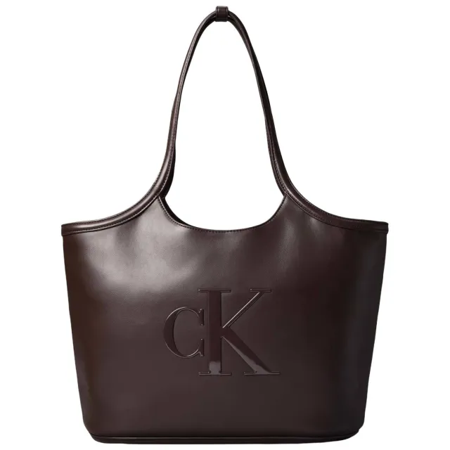 Calvin Klein shopper Bold donkerbruin
