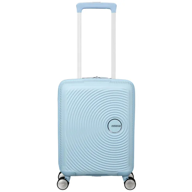 American Tourister trolley Soundbox Mini 47 cm. lichtblauw