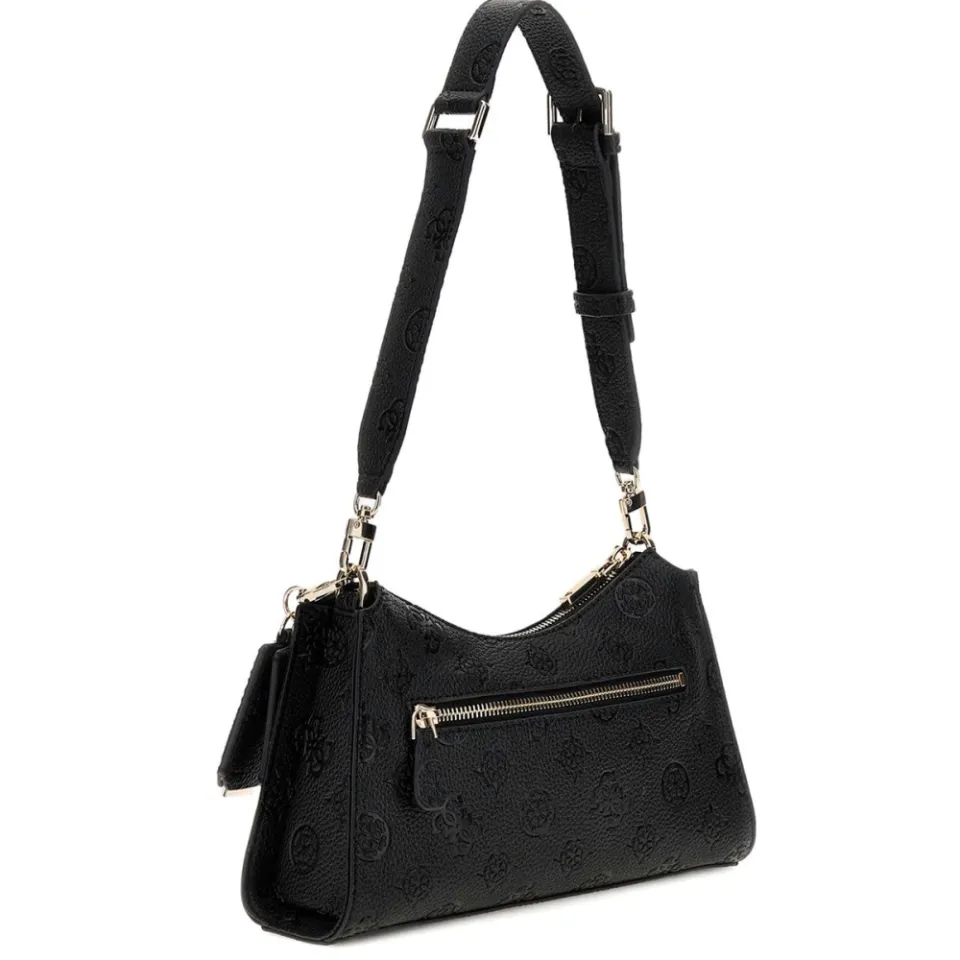Guess Cresidia II Top Zip Schoudertas zwart, foto 2